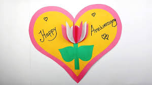 There are lots of ways to personalize your anniversary card templates. How To Make A Anniversary Card Handmade Cards For Anniversary Marriage Day Wishes Card Crafts