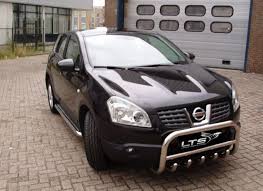 Nissan Qashqai 2006 2010 Chrome Axle Nudge A Bar Bull Bar Nissan Qashqai Bull Bar Nissan