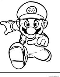 Print Running Mario Bros S2394 Coloring Pages Super Mario Coloring Pages Mario Coloring Pages Cartoon Coloring Pages