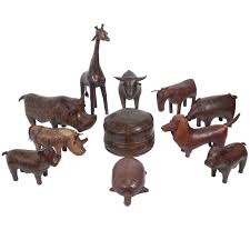 Menagerie Of Abercrombie And Fitch Leather Animals And Footstools At 1stdibs Get the best deal for yellow ottomans, footstools and poufs from the largest online selection at ebay.com. menagerie of abercrombie fitch leather animals and footstools
