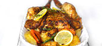 We did not find results for: Mit Senf Geriebenes Halbes Huhn Mit Gerostetem Gemuse