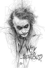 most people wouldn t consider scribbles to be art this guy is going to prove them so wrong joker drawings joker art joker wallpapers