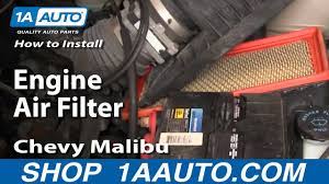 2003 chevy malibu cabin air filter. How To Replace Engine Air Filter 97 03 Chevy Malibu Youtube