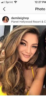 Another view of Demi-Leigh Nel-Peters hair: Miss Universe 2017