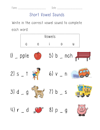 Vowels Worksheets Short Vowel Sounds Worksheet Vowel Worksheets Vowel Lessons Phonics Kindergarten