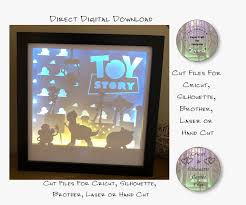 Toy Shadow Box SVG, Layered Card Stock Cut Files for Cricut, Silhouette  Cameo, Brother or Lightbox