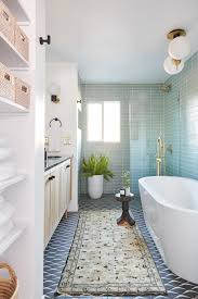 The sink brings an extra level of interest and acts as an accent piece to the space. Mid Century Modern Bathroom Renovation A Vintage Splendor Home