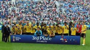 On sait que nike a choisi du bleu foncé pour son logo. Coupe Du Monde 2018 La Belgique Domine L Angleterre 2 0 Et Prend La Troisieme Place Eurosport