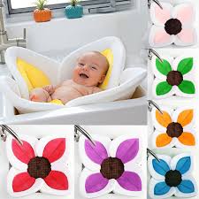 oloey baby bath flower pad for infant