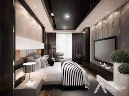Placing a tasteful accent chair in the corner or a bench at the foot of the. Modern Master Bedroom Interior Design Malaysia