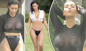 Kim Kardashian exposes ample breasts in eye-popping sheer top and minuscule  thong | Celebrity News | Showbiz & TV | Express.co.uk