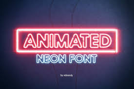 Download this free vector about thumb up neon sign. Animated Neon Font In Graphics On Yellow Images Creative Store