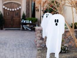 Don't miss deadlines due to low supply. Outdoor Halloween Decoration Hanging Ghosts