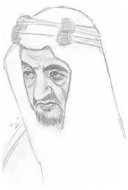 الملك فيصل بن عبدالعزيز king faisal male sketch art