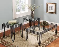 Exeter Table Set Of 3 Living Room Table Sets Coffee Table 3 Piece Coffee Table Set