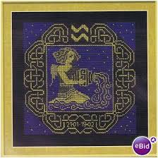 The listing is for one. Zodiac Sign Aquarius Cross Stitch Kit Riolis R1211 25cm X 25cm 4607154525128 On Ebid United States 65392553