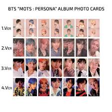 Bts Mots Persona Album Photocards 1 Pcs All Version All Member Dimension 5 6 Cm X 8 5 Cm 2 20 X 3 34 Army Bts Polaroid Album Bts Bts Concept Photo