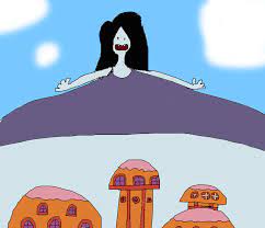 giantess bottom heavy marceline (art trade) by uniparrot20 on DeviantArt