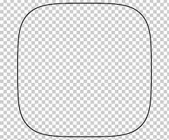 Squircle Square Circle Superellipse Shape Png Angle Area Auto Part Black Black And White Png Circle Square
