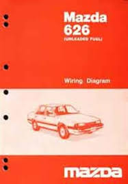 Wiring diagrams mazda by model. Mazda 626 Gc Wiring Diagrams 10 1985 Factory Manual Supplement Mazda Australia