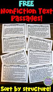 Text Structures A Lesson For Upper Elementary Students Text Structure Lessons Nonfiction Text Structure Nonfiction Text Structure Anchor Chart
