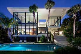 Casa De Playa Moderna Coral Gables Houses Architecture Architecture House