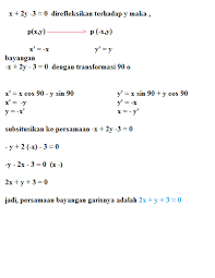 Maybe you would like to learn more about one of these? Contoh Soal Transformasi Geometri