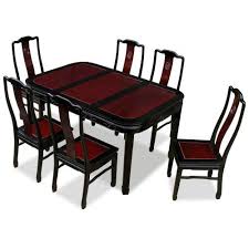 China Furniture Online Rosewood Dining Table 60 Inches Longevity Motif Dining Set With 6 Chairs Two Ton With Images Rosewood Dining Rectangle Dining Set Cheap Dining Sets
