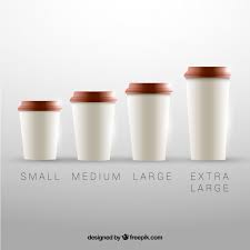 91 ($0.13/item) save more with subscribe & save. Free Vector Coffee Cup Collection Of Different Sizes