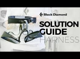 Black Diamond Solution Guide New Climbing Harness For 2019