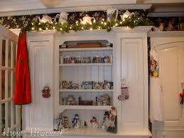 I have never had an open space above my cabinets and always wanted it. Holiday Home Tour Hoosier Homemade