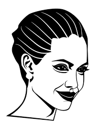Free coloring sheets to print and download. Coloring Page Angelina Jolie Free Printable Coloring Pages Img 24680