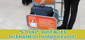 Die beförderung von sportwaffen ist erlaubt, max 5 kg. á…5 Tricks So Passt Bei Easyjet Alles Ins Handgepack