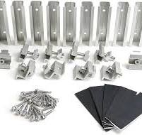 Amazon.com : Solar Panel Mounting Brackets Mid and End ...
