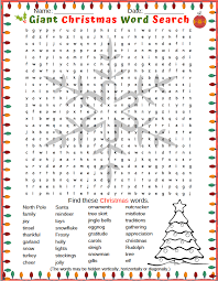 There may be times when the kiddos need to cool off from the heat, or the weather might have turned and they need an activity to do! Christmas Word Search Puzzle Free Printable Puzzletainment Publishing