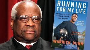 Justice Clarence Thomas Cites NFL Player's Memoir to Support Executing  Mentally Disabled Man