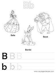 letter bb disney activities preschool letters learning abc coloriage mon petit poney ekrestya filles