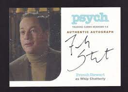 Psych Seasons 5-8 2015 autograph card FS French Stewart as Whip Chatterly |  eBay