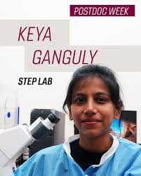 It's National PostDoc Appreciation Week! We are fortunate to have several  of this type of scholar within our department, including Keya Ganguly. She  works in the laboratory of Amrinder Nain where she
