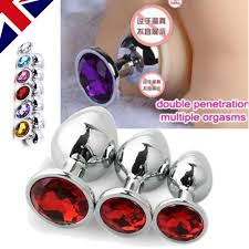 1/3PCS Ass Anal training Kit Stainless Metal Steel Anal Butt Plug Adult Sex  Toys | eBay