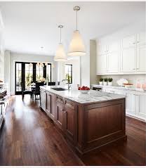 Mixed Cabinet Colors Modern Walnut Kitchen Kitchen Cabinet Design Walnut Kitchen Cabinets