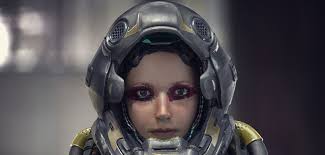 Sci-fi portrait