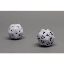 Press play and pause to digitally roll the dice. Game Components Game Bits Game Pieces Alphabet Dice 30 Sided German