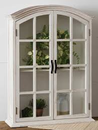 Hardware accessories and home tour: Glass Door Farmhouse Cabinet Antique Farmhouse