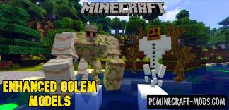 How to summon custom golems in minecraft pocket edition (golem mod). Enhanced Golem Models Addon Mcpe Bedrock 1 18 1 17 Pc Java Mods