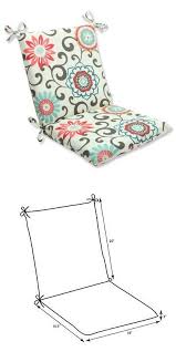 Patio Furniture Cushions And Pads 79683 Pillow Perfect Outdoor Pom Pom Play Peachtini Squared Corner Cushions For Sale Patio Furniture Cushions Chair Cushions