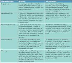 innovative organizations structure learning and adaptation