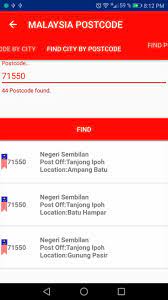 The pin code number of kuala lampur malaysia is 753007. Malaysia Postcode For Android Apk Download