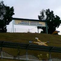 To the west, it shares part of its border with perak. Majlis Daerah Cameron Highland 2 Tips