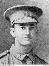 Studio portrait of 2833 Private Leslie Power, 5th Field Ambulance (later  12th Australian Field ...